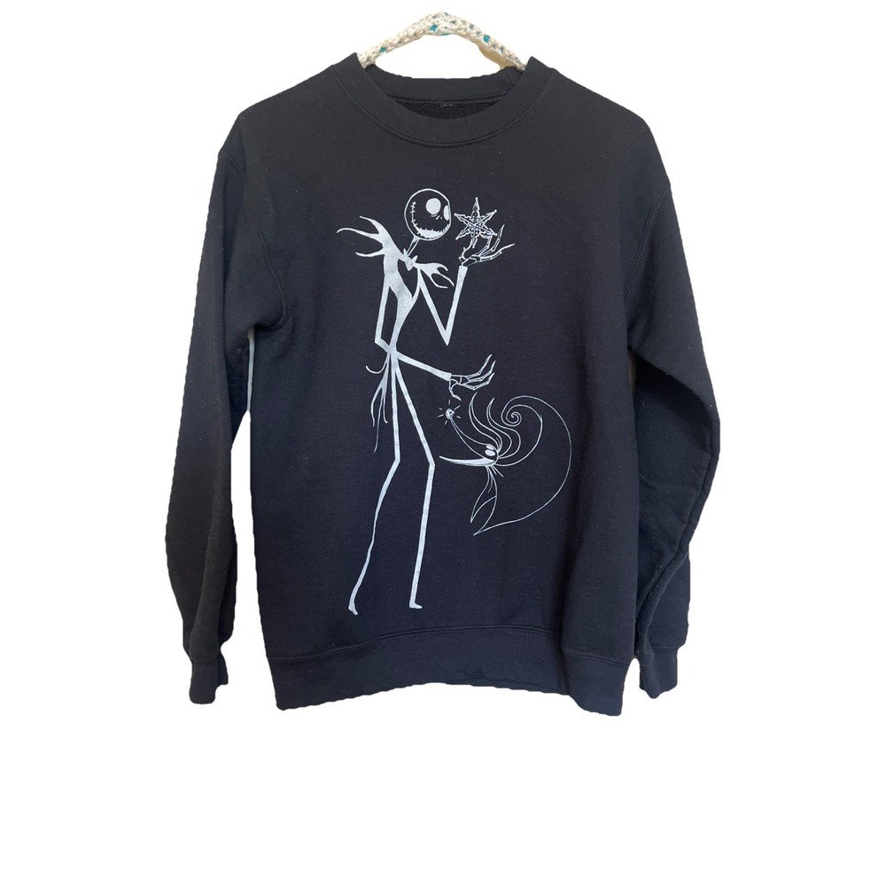 Disney Jack Skellington The Nightmare Before Christmas Sweatshirt XS Xtra Small
